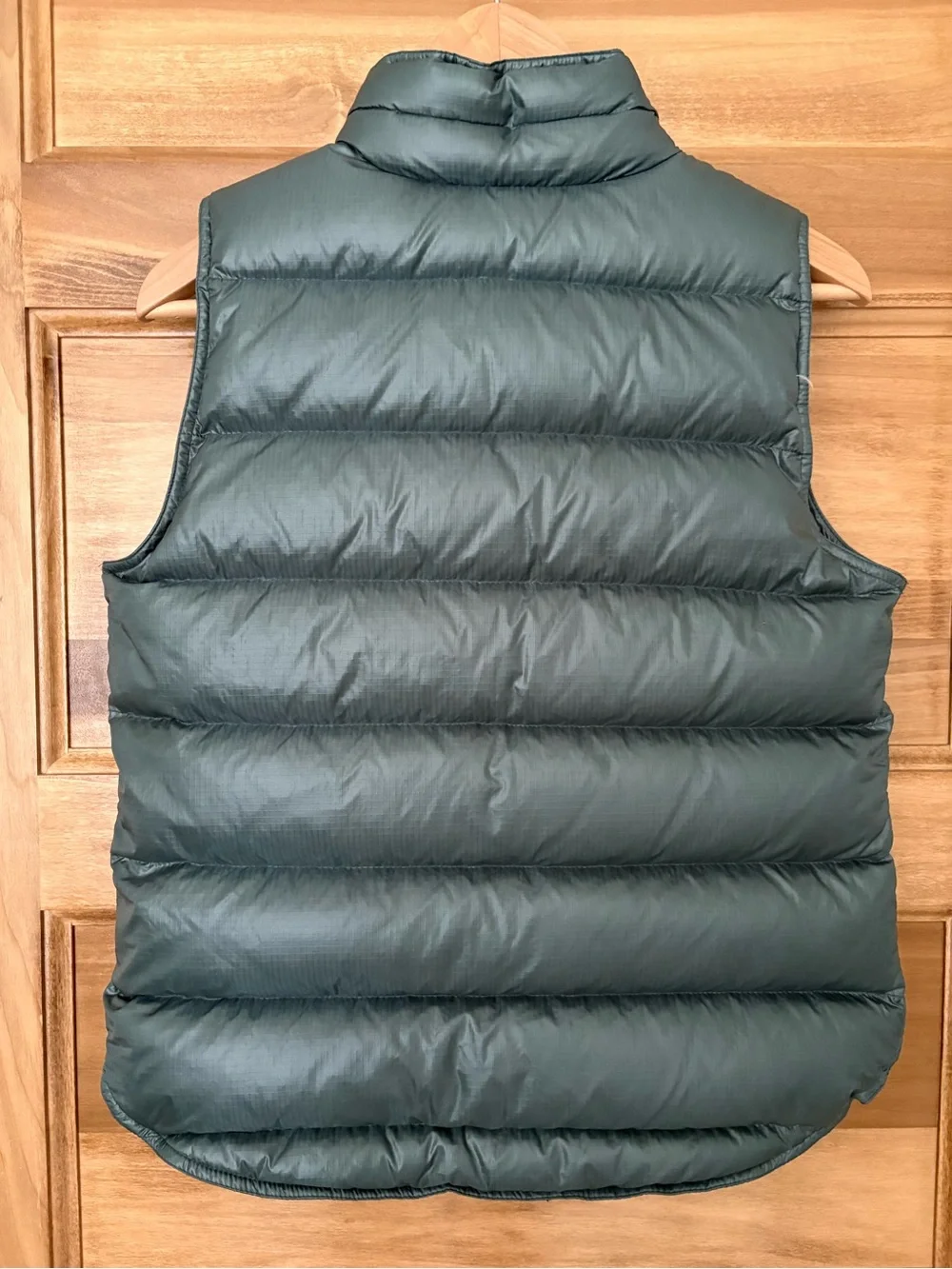 J.Crew Down Puffer Vest - Spruce Green Ripstop Women Small